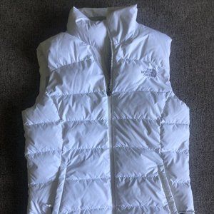North Face Vest, White